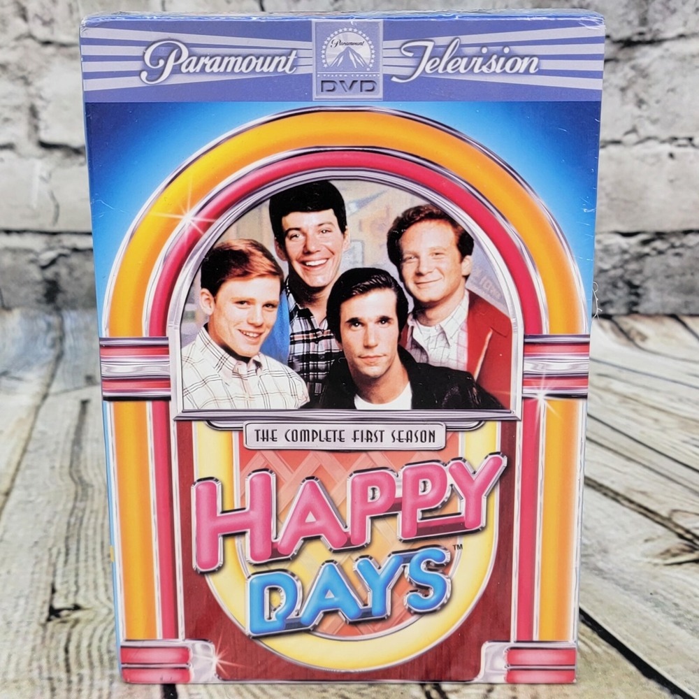 Happy Days: The Complete First Season (DVD, 1974) Full Frame 3-Discs NEW Sealed